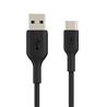 Belkin USB-C to USB-A Cable (2m / 6.6ft) (CAB001bt2MBK)