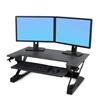 ERGOTRON Stand Workfit-TL Sit-Stand Premium Workstation (Black)