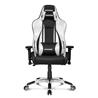 AKRacing Premium Series Gaming Chair, Silver & Black V2