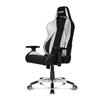 AKRacing Premium Series Gaming Chair, Silver & Black V2