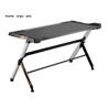 Brateck Deluxe Aluminum Gaming Desk with RGB LED Lights - Black