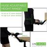 UNCAGED Ergonomics KT2-B Sit or Stand Under Desk Keyboard Tray