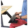 UNCAGED Ergonomics KT2-B Sit or Stand Under Desk Keyboard Tray