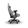 CORSAIR TC200 Fabric Gaming Chair - Standard Fit, Light Grey / White(Open Box)