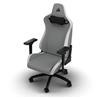 CORSAIR TC200 Fabric Gaming Chair - Standard Fit, Light Grey / White(Open Box)