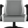 CORSAIR TC200 Fabric Gaming Chair - Standard Fit, Light Grey / White(Open Box)