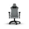 CORSAIR TC200 Fabric Gaming Chair - Standard Fit, Light Grey / White(Open Box)