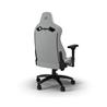 CORSAIR TC200 Leatherette Gaming Chair, Standard Fit, Grey/White