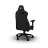 CORSAIR TC200 Fabric Gaming Chair - Standard Fit, Black/Black