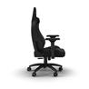 CORSAIR TC200 Leatherette Gaming Chair, Standard Fit, Black