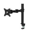 iCAN DLB111 17" - 30" Single Monitor Ergonomic Swivel Arm, VESA 75 mm X 75 mm, 100 mm X 100 mm, Max Load 10 Kg.(Open Box)