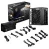 MSI MPG A850G PCIE5, bloc d'alimentation de jeu entièrement modulaire 80+ GOLD, câble 12 V-2x6, compatible ATX 3.1 et PCIE 5...