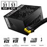 MSI MPG A850G PCIE5, bloc d'alimentation de jeu entièrement modulaire 80+ GOLD, câble 12 V-2x6, compatible ATX 3.1 et PCIE 5...