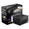 MSI MPG A850G PCIE5, bloc d'alimentation de jeu entièrement modulaire 80+ GOLD, câble 12 V-2x6, compatible ATX 3.1 et PCIE 5...