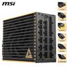 Alimentation modulaire complète MSI MEG Ai1600T PCIE5, 80+ TITANIUM 1600 W, câble 12 V-2 x 6, compatible ATX 3.1 et PCIE 5.1