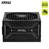 MSI MAG A1000GLS PCIE5, Fully Modular Compact,80+ Gold,garantie 10 ans