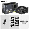MSI MAG A750GLS PCIE5, 80+ GOLD Full Modular Gaming PSU