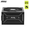 MSI MAG A750GLS PCIE5, 80+ GOLD Full Modular Gaming PSU