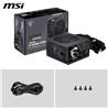 MSI 750W Bronze ATX Power Supply, Black