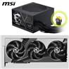 MSI 750W Bronze ATX Power Supply, Black