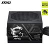 MSI 650W Bronze ATX Power Supply, Black