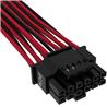 CORSAIR Premium Individually Sleeved 12+4pin PCIe Gen 5 Type-4 600W 12VHPWR Cable, Black/Red(Open Box)