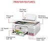 Canon PIXMA G3270 MegaTank Wireless 3-in-1 Inkjet Printer, White