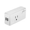 JINVOO 1 Pack Wifi Smart Plug With 2 USB | Alexa/Google Voice Control