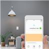 TP-LINK  (HS220) Kasa Smart Wi-Fi Light Switch, Single Pole Dimmer, Smart Dimming. Fade In and Out, Voice Control by Alexa, ...